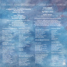 Pillars and Tongues - The Pass and Crossings, LP / Poster (Back)